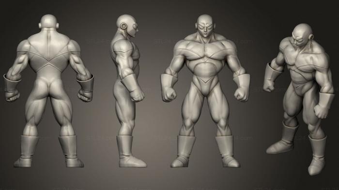 Figurines heroes, monsters and demons (Jiren, STKM_2801) 3D models for cnc